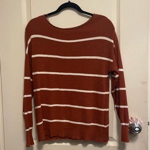 Burnt Orange Knit Sweater
